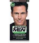 JUST FOR MEN - SHAMPOO IN HAIR COLOUR Colour: Real Black H55